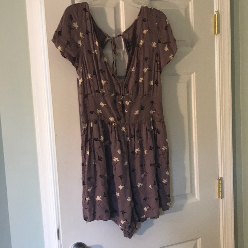 American eagle purple romper